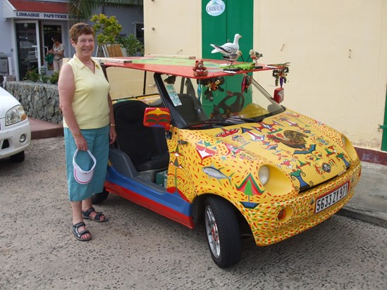 I found my car in Dominica!