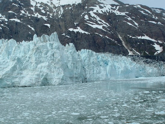 Glacier calving