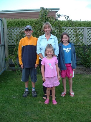 New Zealand - Anne and family