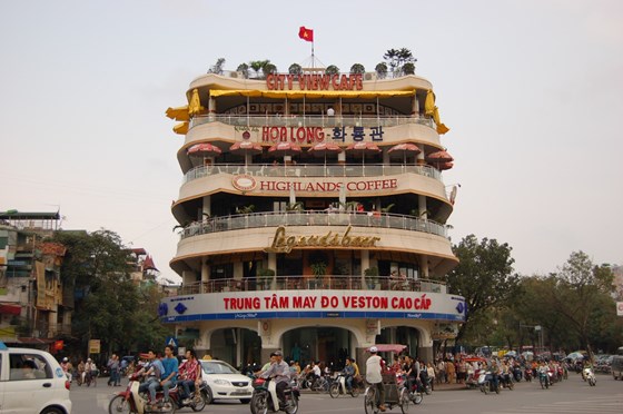Vietnam - City View cafe Hanoi