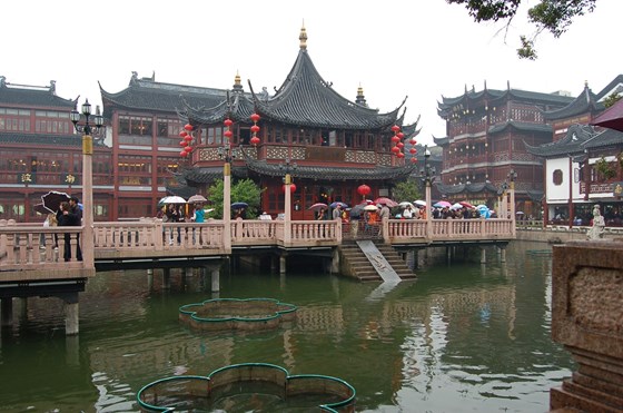 China - Water gardens at shanghai.