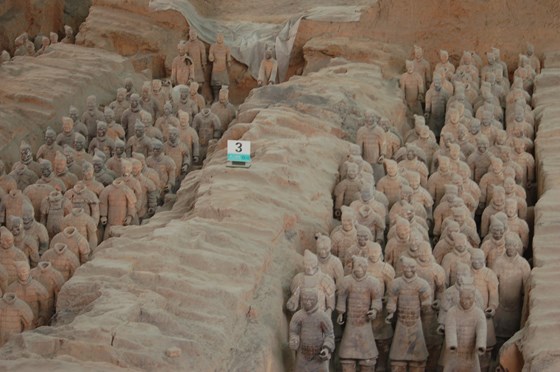 China - Terracotta Warriors at Xian