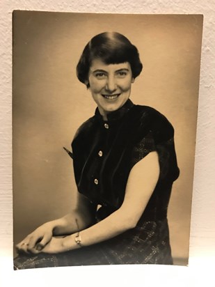 Muriel as a young women, Newcastle