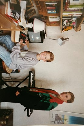 Gavin and Edward - some time ago as you can tell by the BBC Computer. 