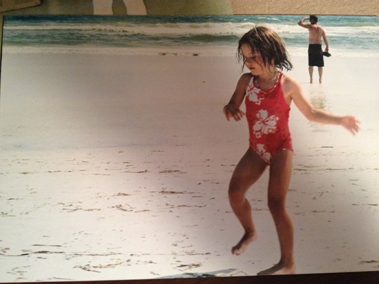 Dancing on the sand