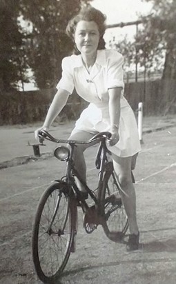 Joan loved her bike