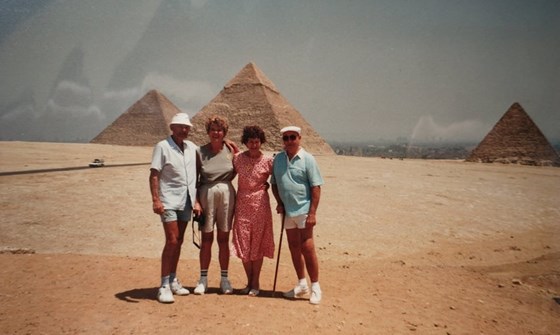 Egypt with Dawn and Bill 1996