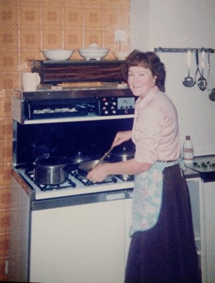 she loved to cook - can't be bad