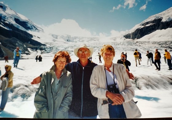 with Bill and Dawn in Alaska