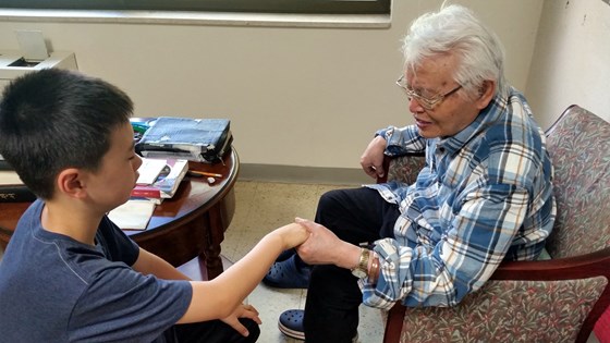 Praying for great grandson Ethan, Sept 2018