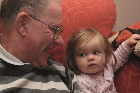Dad and Evie