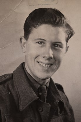 Dad as a young soldier