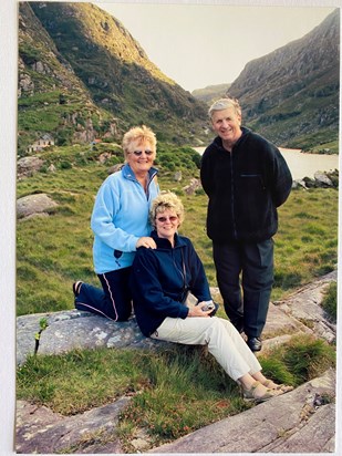 Shirley, Kathy and John. Gap of Dunloe 2006