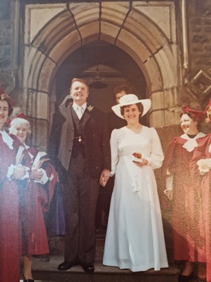 Mum and dad's wedding 1977