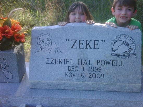 zeke's tombstone front