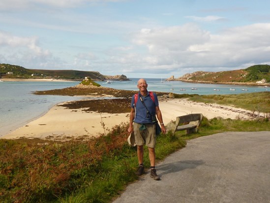 Andy in the Scilly Isles September 2017