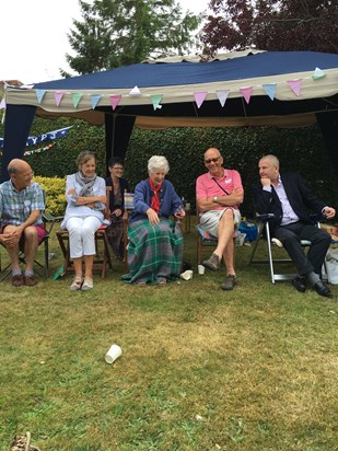 A great family get together - Andy will be sorely missed