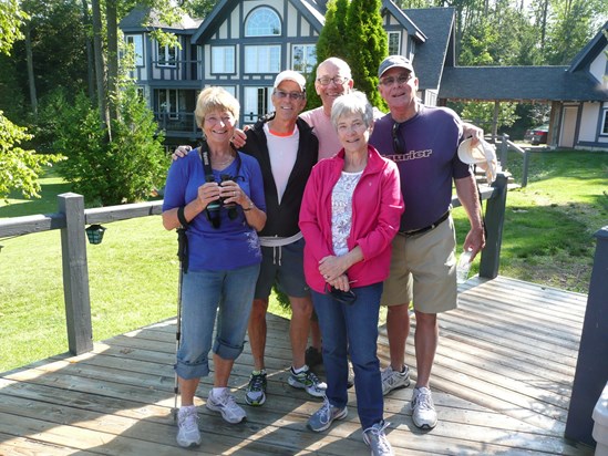Visit with Penny and Frank at Ian Dale's House, Lake Huron, Ontario Canada - August 2014