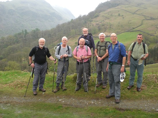 'The Old Men of Brent'. May 2013 walking week in the Lake District.