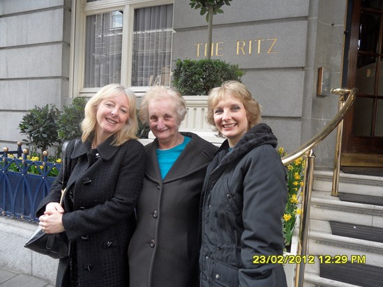 Tea at The Ritz 23rd February 2012