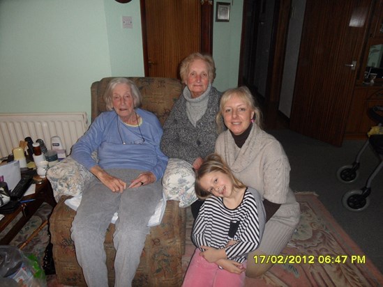 Four generations of "The Family"