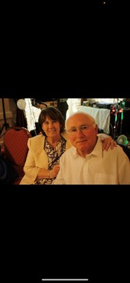 Nan & Grandad at Lynne & Simons wedding.