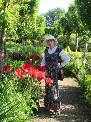 Margaret in 2018 at Loseley