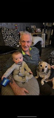 Grayson , grandad & Pongo 2021