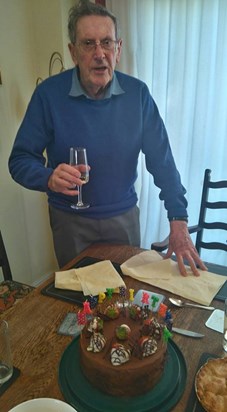 Pete on his 88th Birthday