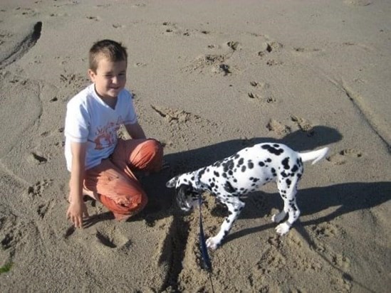 Young George with Hector xxx 💜🥰🤩