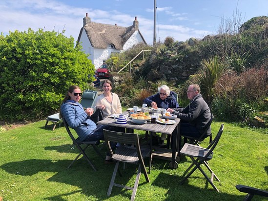 High tea in Sennen