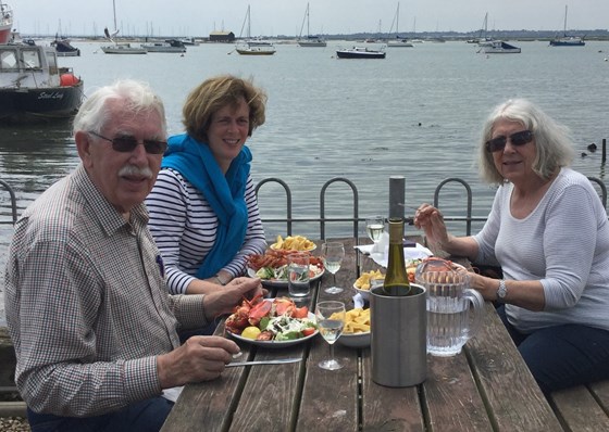 Mersea with Aunty Ann