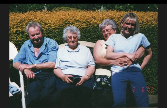 Mavis with Michelle, Doreen and Trevor