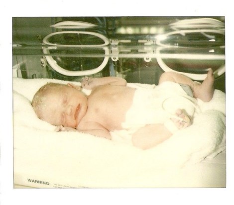 Your Grandson John on the day he was born