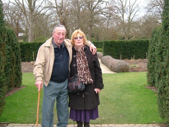 Dad and Mum in Savill Garden