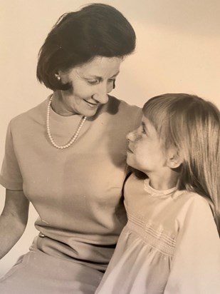 Mum and Janet in 1969 taken by Ian 