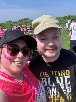 My first race for life for Jack. 