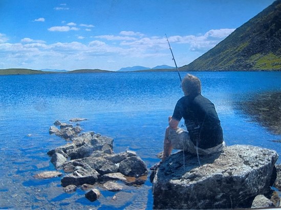 He loved fishing!