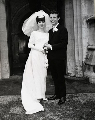 Ian & Linda's Wedding in 1965