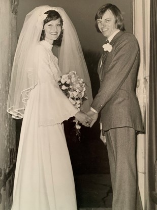 Mum and Dad on their Wedding Day x