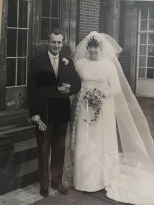 Mum and Dads wedding 1968