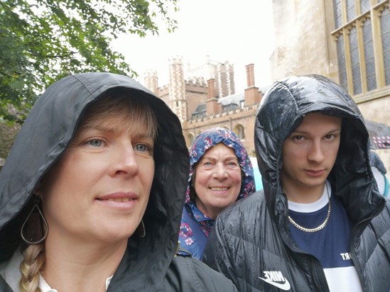 A very wet day in Cambridge 2019