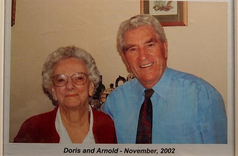 Doris and Arnold November 2002