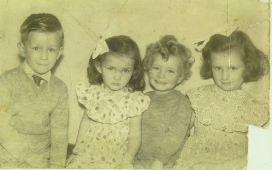Harry's 5 children (Josephine, Michael, Catherine, & Harry)