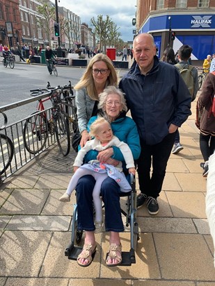 Family photo Yorkshire holiday 2019.