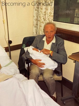 October 1995, The birth of Brians first Grandson, George.