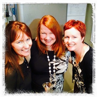 The three redheads!