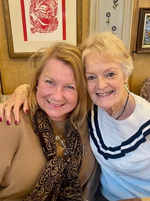 Catherine with Aunty Pat: Ladies who lunch!