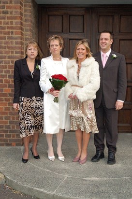 Wedding Nov 2007 - with Elaine, Jo and John