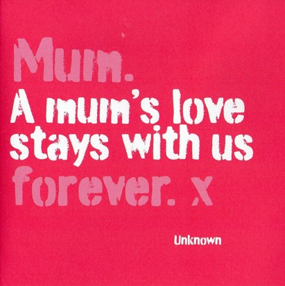 Mothers day card 2012